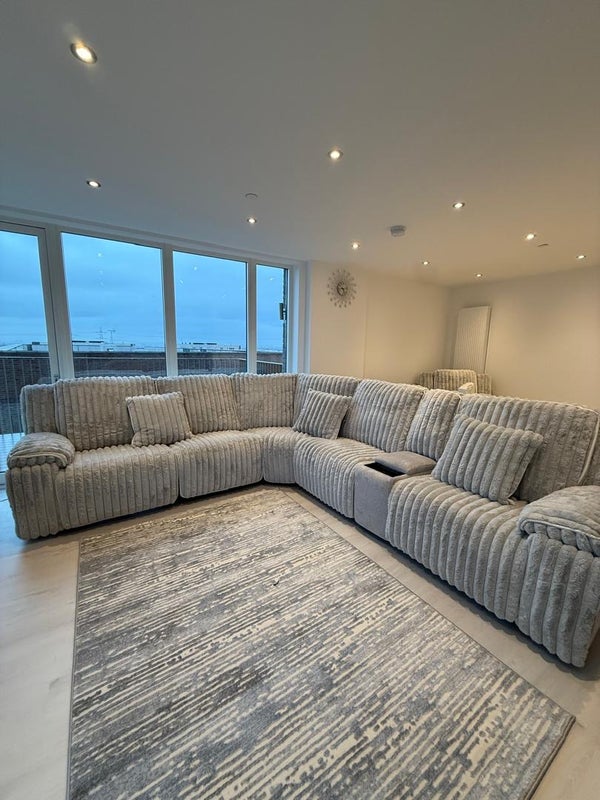 Photo 1: Sitting room with dining and library 