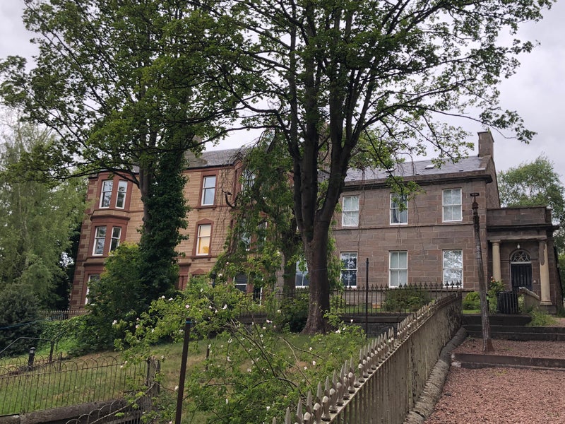 Photo 1: Approach to the flat