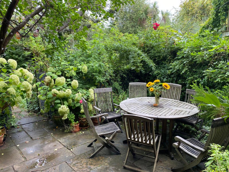 Photo 1: Outside dining area