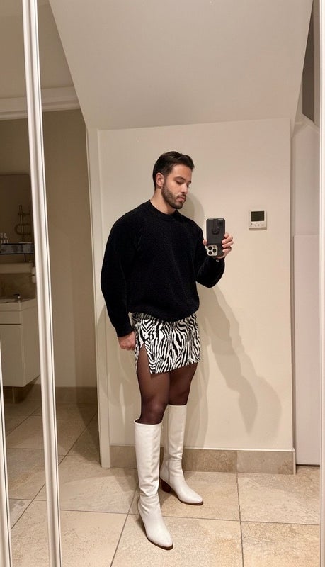 Photo 1: Going out for a winter fashion shoot  