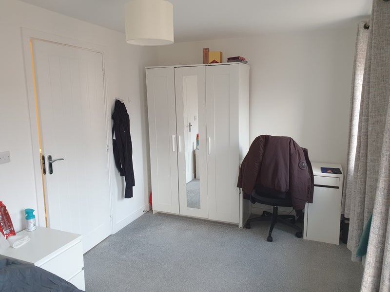 Photo 1: Bedroom with Wardrobe, Desk & Chair