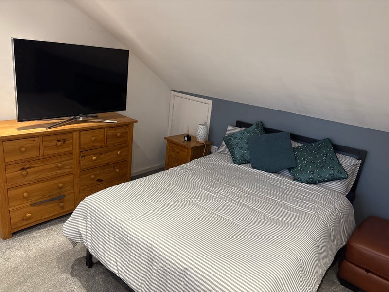 Photo 1: New mattress very comfy double bed TV can be removed if not required