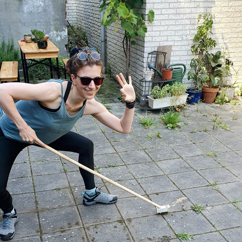 Photo 1: Me enjoying time in the garden!