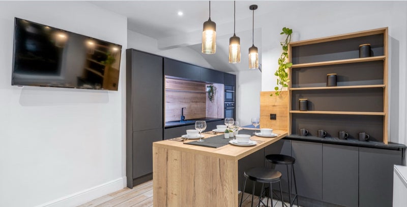 Photo 1: (Shared Kitchen space) 