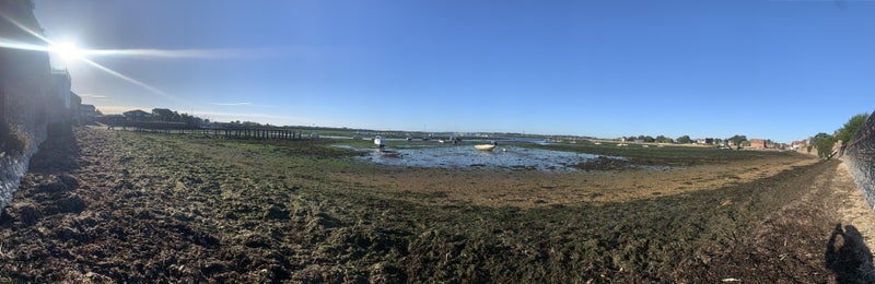 Photo 1: Tide out Emsworth Harbour Autumn 2025