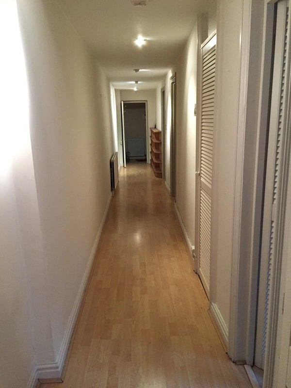 Photo 1: Long corridor with own entrance to property