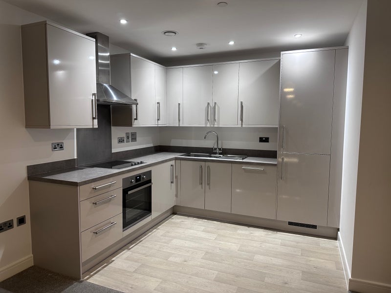 Photo 1: Open plan kitchen-lounge