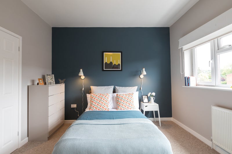 Photo 1: Fully furnished room, with wardrobe, desk, light and bright