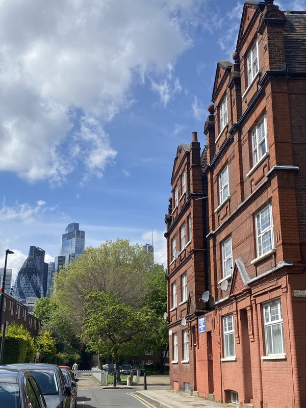 Photo 1: Outside of the building. The flat is set on the first and second floor of this Victorian house.