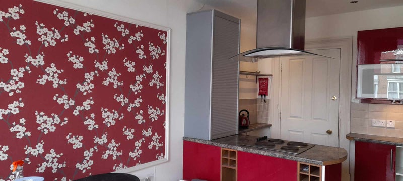 Photo 1: living/kitchen area