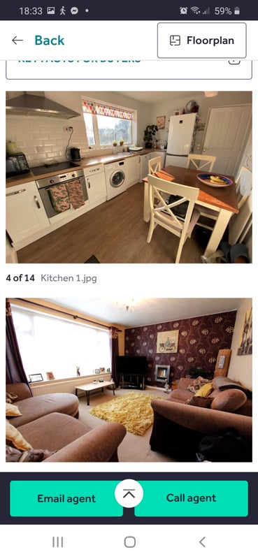 Photo 1: Kitchen/lounge