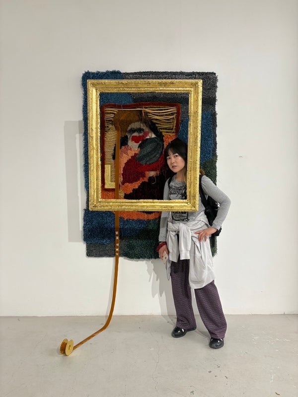 Photo 1: I love art.