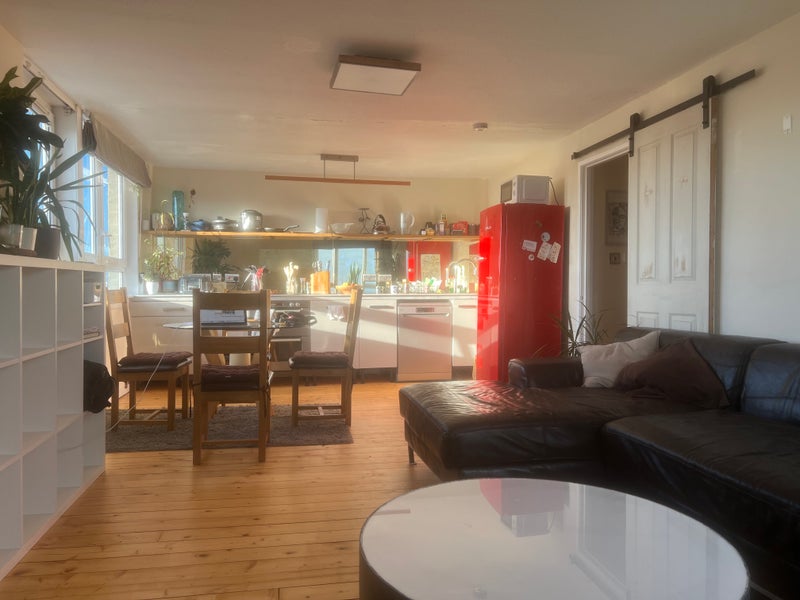 Photo 1: open plan living kitchen