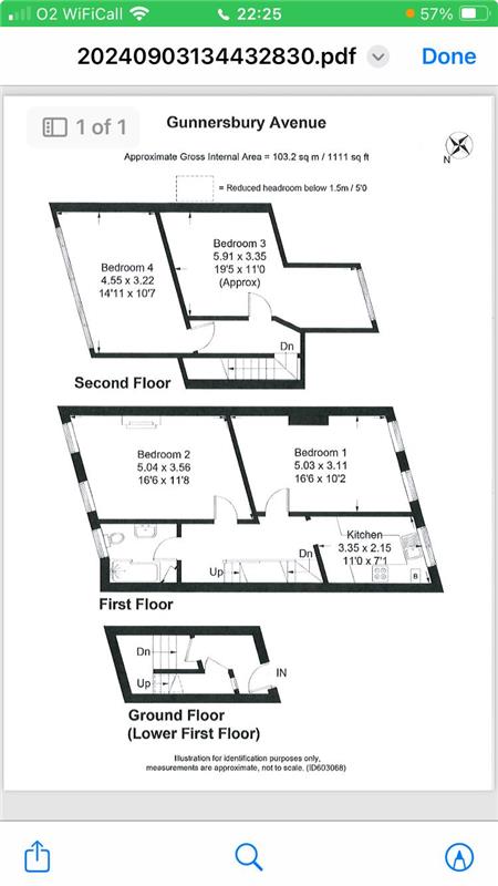 Photo 1: Pre renovation floor plan
