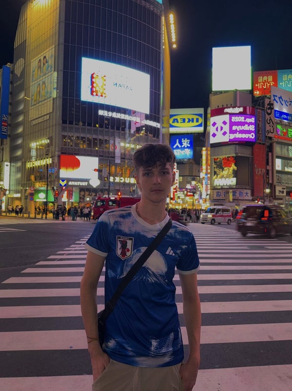 Photo 1: Me in Tokyo, Japan 2025.