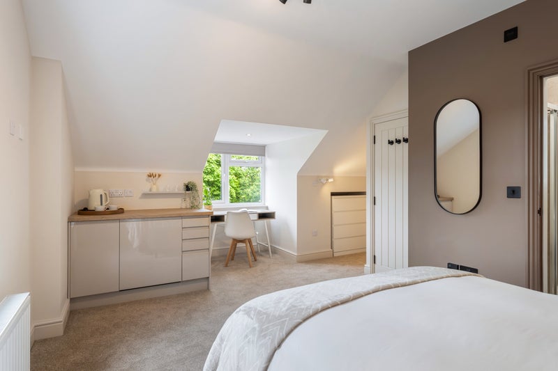 Photo 1: Your Room, Tea Station, Fridge, Desk