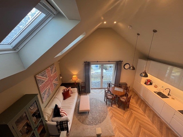 Photo 1: Vaulted main room