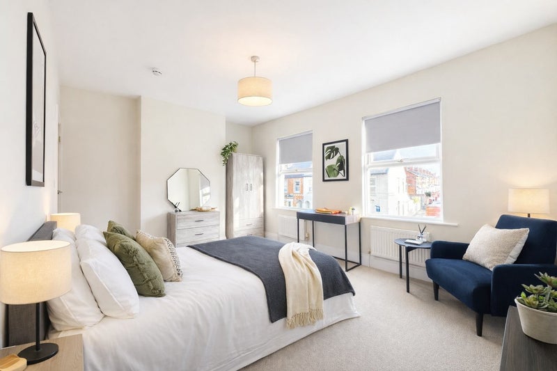 Photo 1: Double bed - TAKEN - All bedrooms will be furnished to this standard!