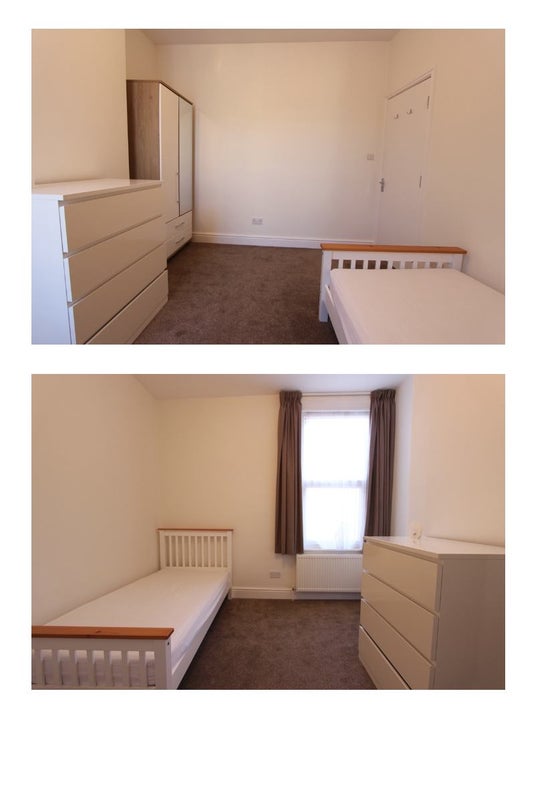 Photo 1: Bedroom 1 without ensuite (Bed looks smaller but it is a full size double)