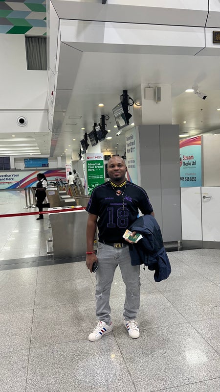 Photo 1: A student of Edinburgh Napier university 