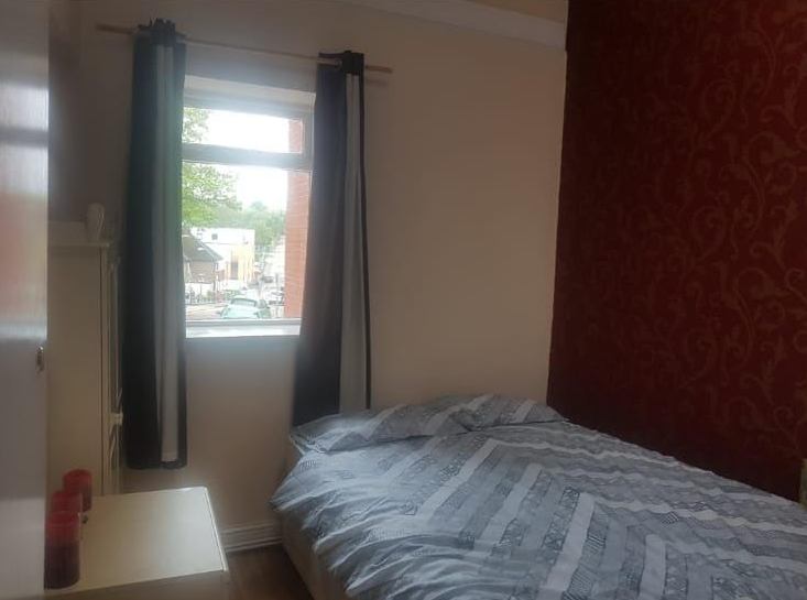 Photo 1: Room 8 - wallpaper has since been removed