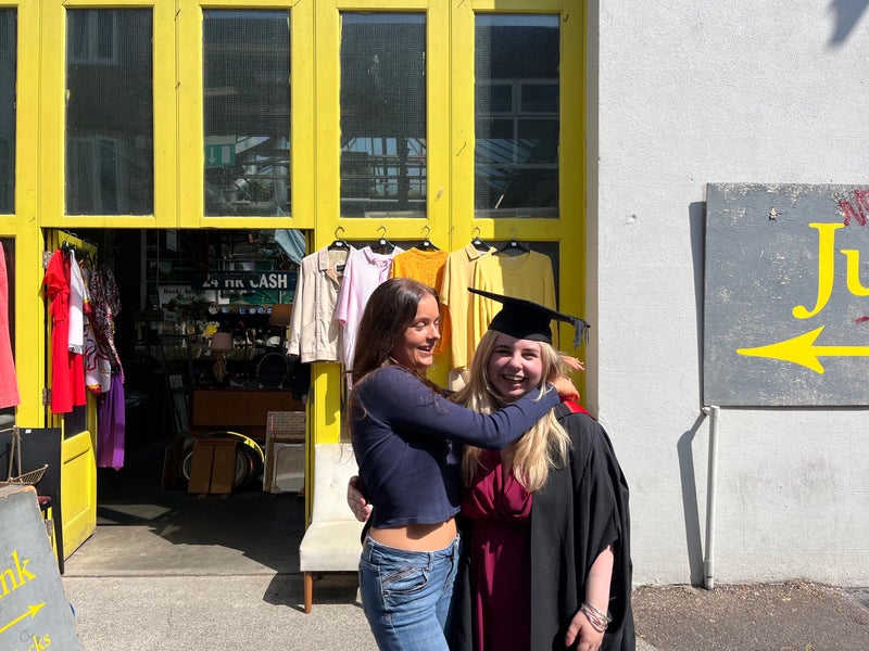 Photo 1: Us!!! Meg (left) Mills (right) 