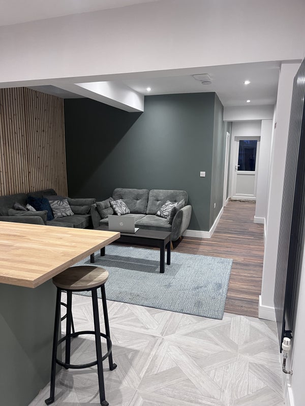 Photo 1: Shared Living and Kitchen 