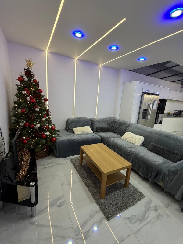 Photo 1: Open plan living room