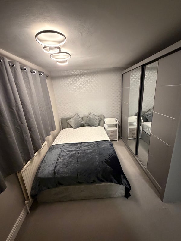 Photo 1: New Double bed with new mattress and its protector