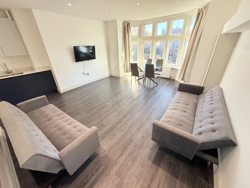 Photo 1: Open Plan Living Room & Kitchen