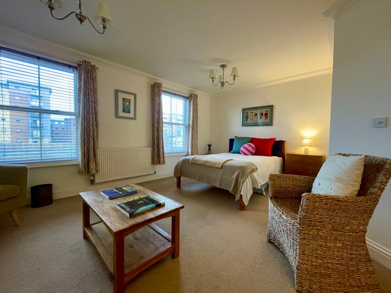 Photo 1: Really spacious and light room for sitting and sleeping