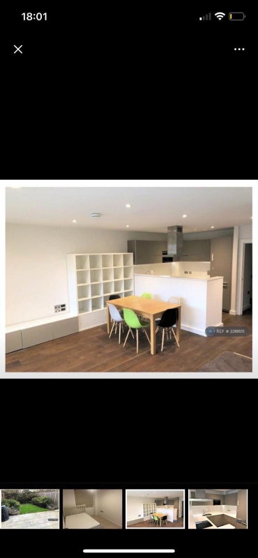 Photo 1: Living and Kitchen