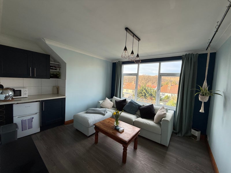 Photo 1: Private Living Room with Kitchenette