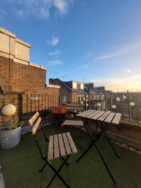 Photo 1: Private balcony