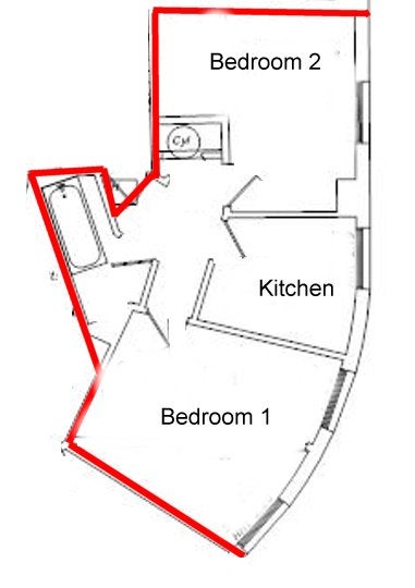 Photo 1: Flat layout