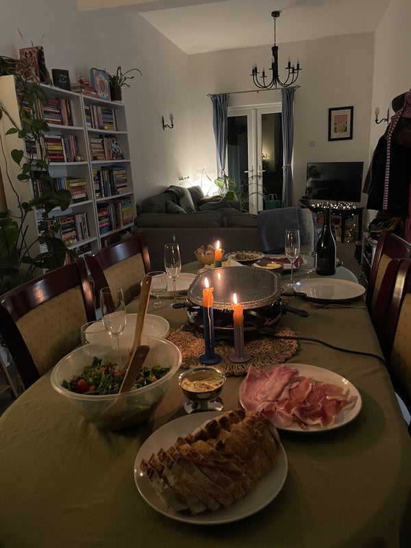 Photo 1: Living room / dining area