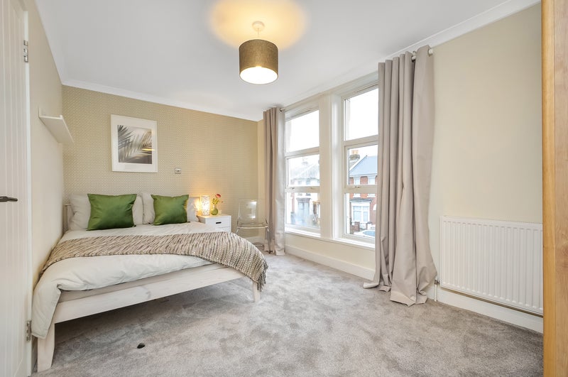 Photo 1: Room 3 - View to bed & windows