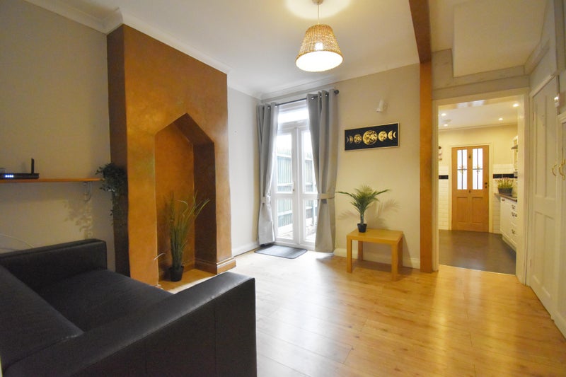 Photo 1: Gorgeous lounge space, leading to the fully fitted modern kitchen - patio doors ro garden