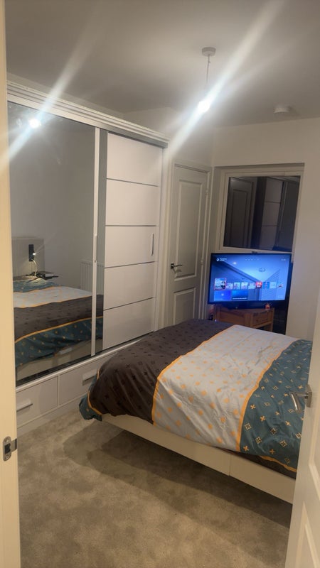 Photo 1: Bedroom - TV not included