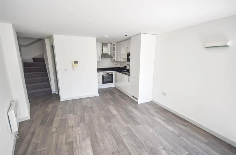 Photo 1: Open plan living space & kitchen