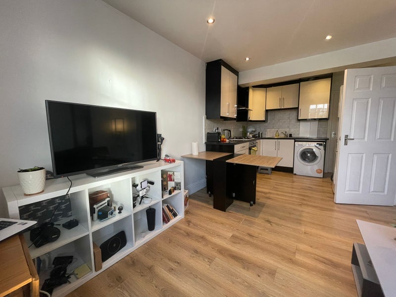 Photo 1: Kitchen & Living Room