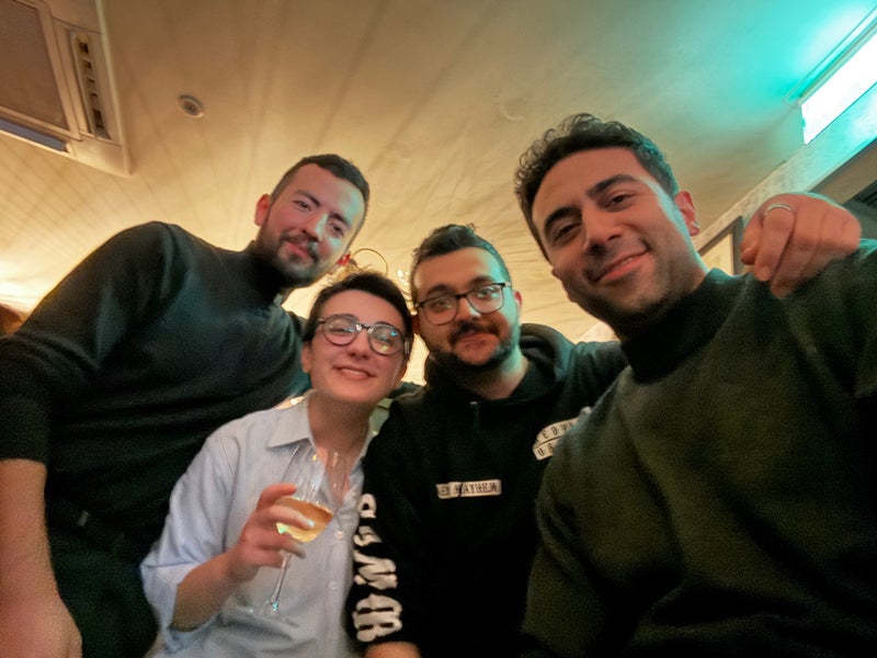 Photo 1: I’m on the right