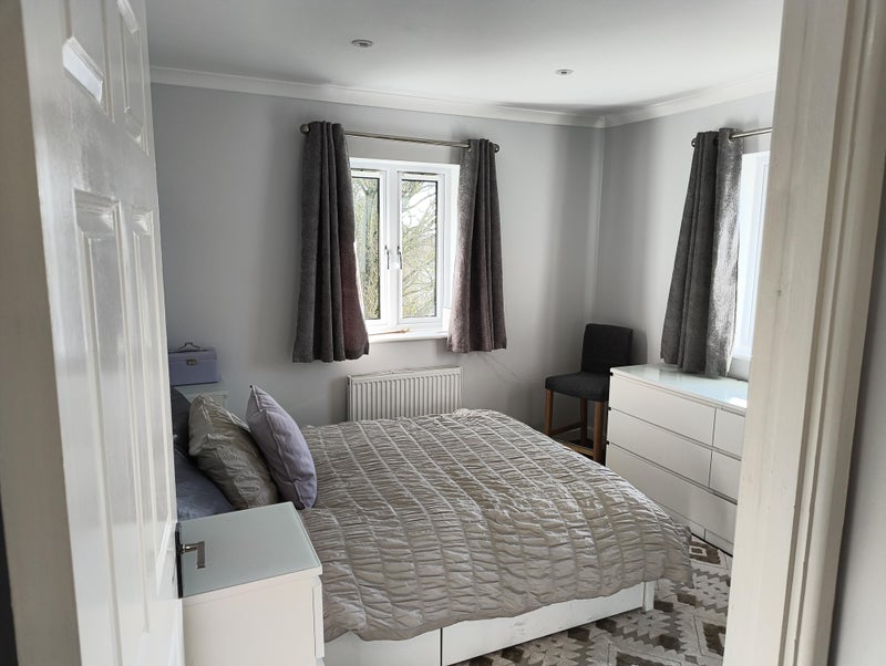 Photo 1: Bedroom: Lg double storage bed, end tables, 6-drawer dresser