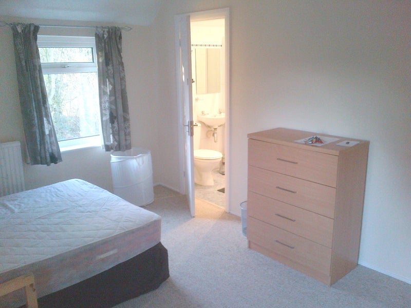 Photo 1: Room overooks the peaceful back garden, door to ensuite dren 