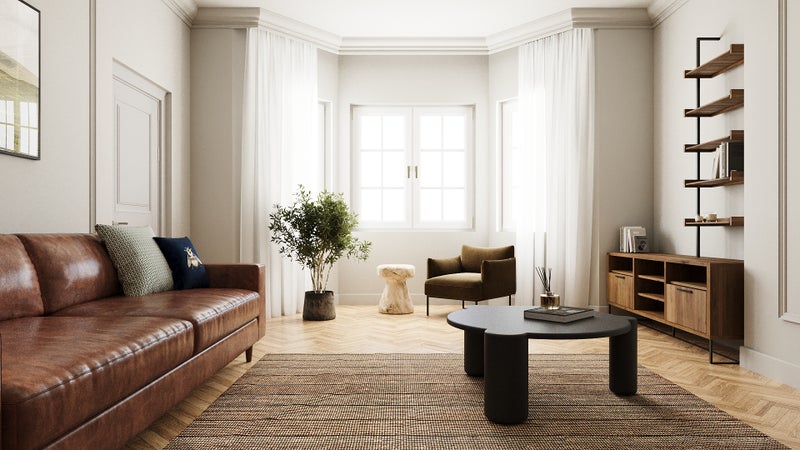 Photo 1: living room