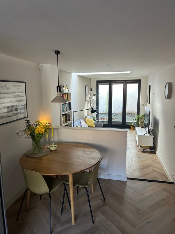 Photo 1: Dining & living area