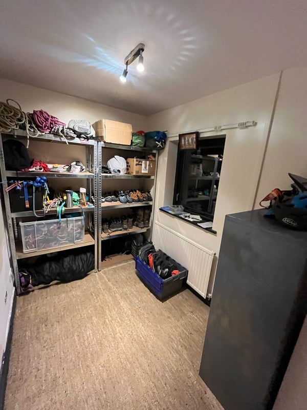 Photo 1: Gear room, plenty of storage for equipment.