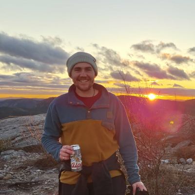 Photo 1: Sunset and beer lover