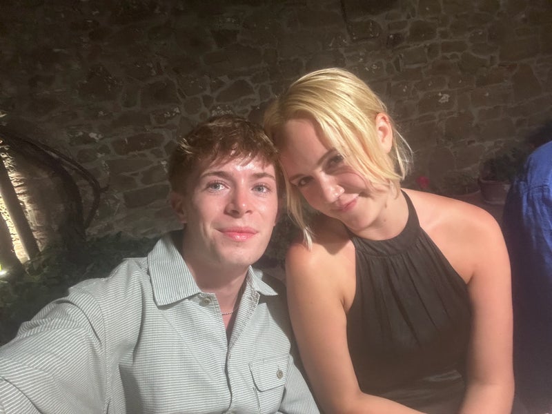 Photo 1: Hari and I in Italy!