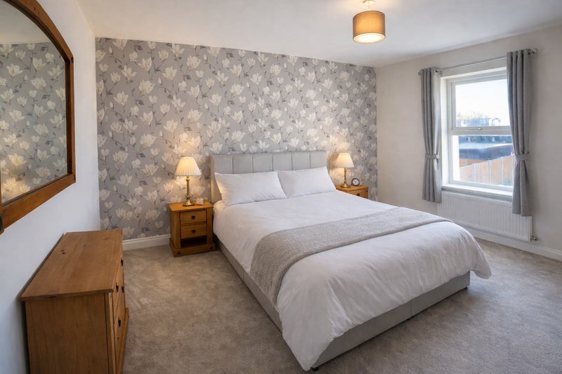 Photo 1: Bright spacious bedroom